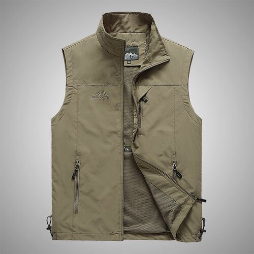 Vest Mens Outdoor Leisure Young And Middle-aged Photography