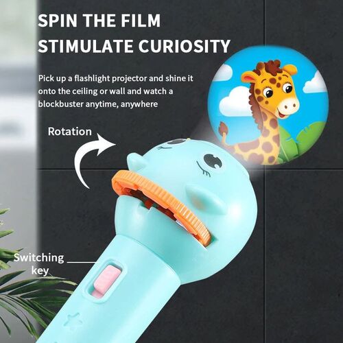 Different Themes Flashlight Early Education Cartoon Fun Stal