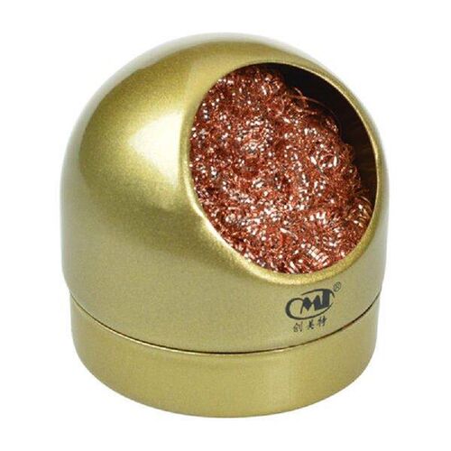 Soldering Iron Tip Cleaner Brass Ball Tin Removal Portable