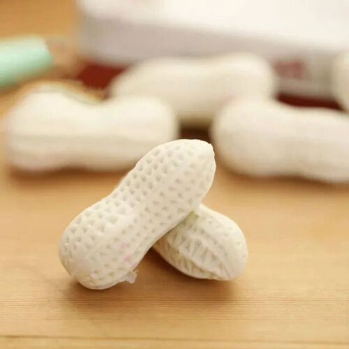 1 Piece Cute Kawaii Peanut Eraser Rubber Korean Groundnut St