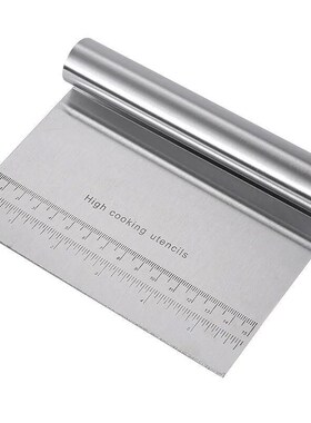 Stainless Steel Dough Chopper Bench Scraper Pastry Cutter