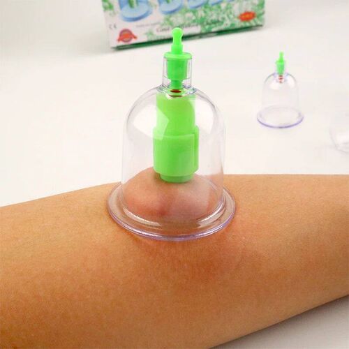 6/12 Pcs Jar Vacuum Cuppng Cans Devce for Massage Merdan The