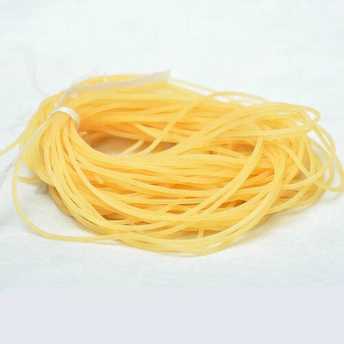 25m Solid Elastic Rubber Fishing Rope Diameter 2mm Tied Rein
