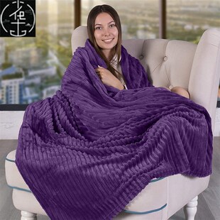Couch for Blanket Cozy法兰绒毯子加厚 Fluffy Warm Plush Throw
