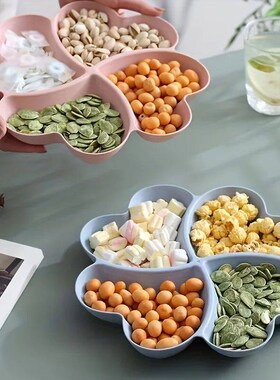 Candy Plate Dried fruit plate Fruit basket Heart-shaped frui