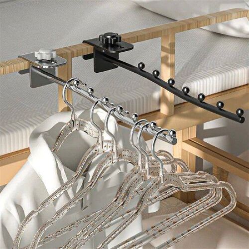 Metal Clothes Rail With Swing Arm Bracket High Quality