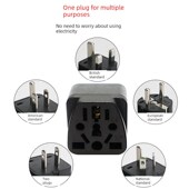 plug converter travel adapter power chinese pin New 2023
