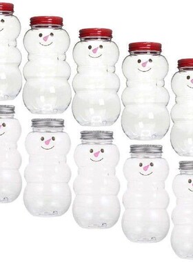 10 Pcs Fillable Juice Bottles Drink Cup Adorable Candy Jars