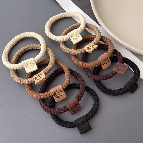Milky coffee colorHair loopHigh elasticity and durabilityMil