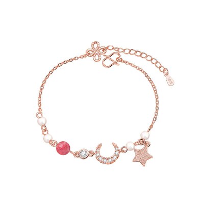 Star Moon Brlet Female Girlfriend Sister Chain Strawberry Cr