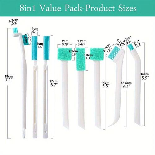 Small Cleaning Brushes: Household Cleaning Tool Set for Wind