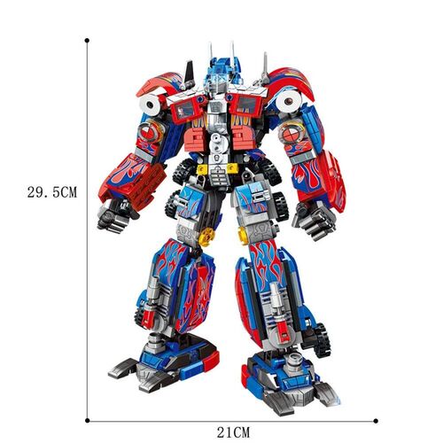 Technical Robot Toys for Boys Transform Car Bricks Optimus R