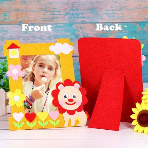 DIY Non-woven Picture Frame 3D Photo Frame Children  Non-wov