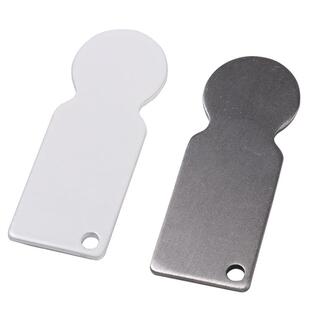 Free Shipping 20Pcs/Lot Sublimation Blanks Stainless Steel S