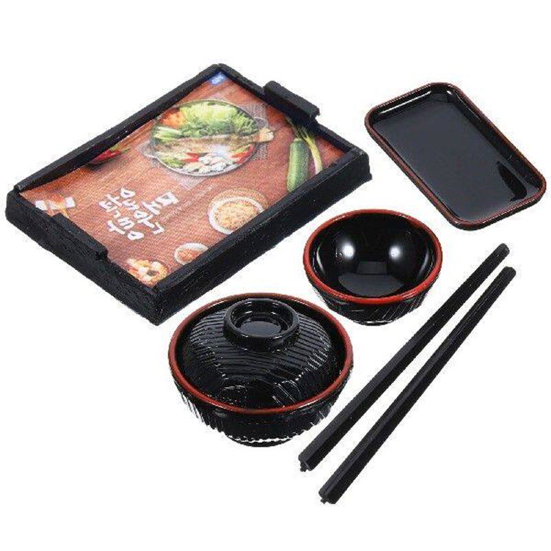 Mini Japanese House Decor Bowls Tableware Plaything