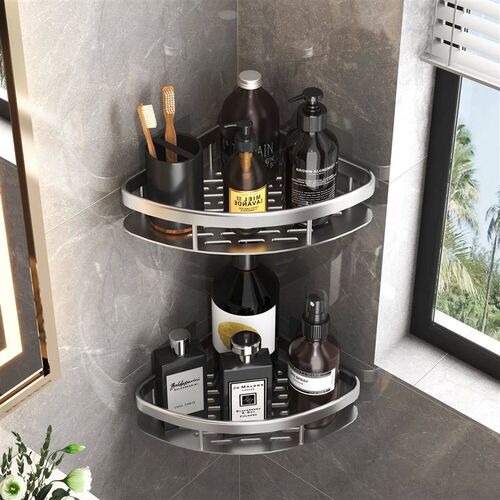 Bathroom Shelf Bathroom Towel Rack Shelves Wall Shower  Sham