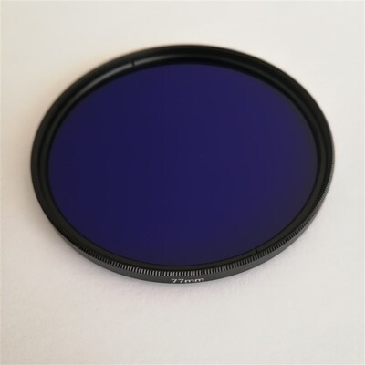 77mm 390nm V IR Pass Filter ZB1 B390  Dual Bandpass Violet G