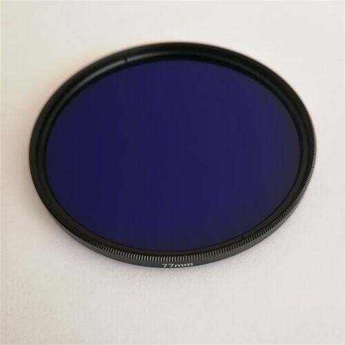 77mm 390nm V IR Pass Filter ZB1 B390  Dual Bandpass Violet G