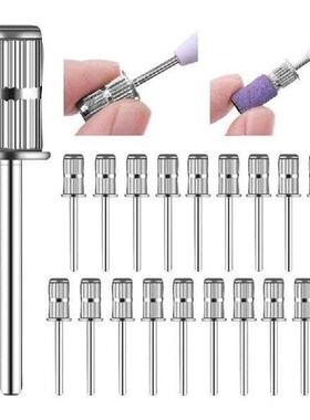 AC88-Mandrel Nail Drill Bit Set, 20 Pcs 3/32 Inch Sanding