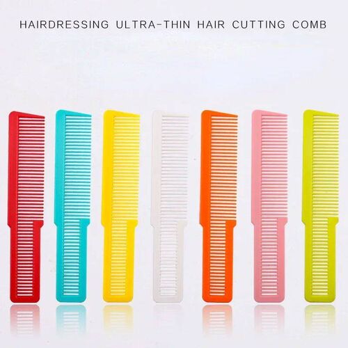 Colorful Salon Hairdressing Comb Carbon Fiber Anti-static Ha
