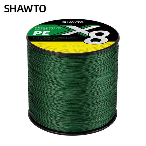 Strong 300M 1000M 8 Strand Weaves PE Braided Fishing Line Mu