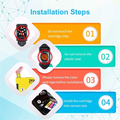 befon 10 Pack 29XL Ink Cartridge Compatible for Epson 29 29X