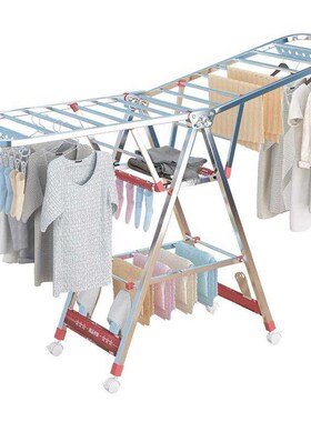 新款clothes drying rack folding laundry garment dryer hanger