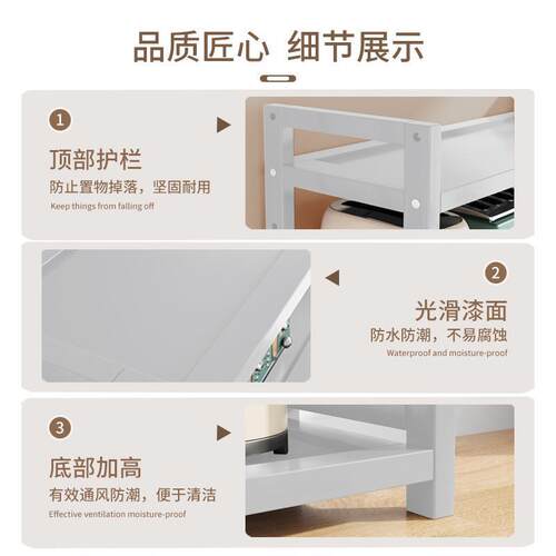 多层书架落地靠墙绘本简易书架子客厅飘窗杂志阅读书柜置物架