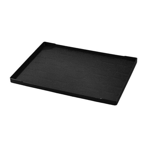 Rectangular black hotel tray melamine Japanese-style