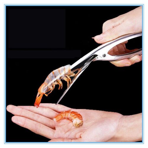 Stainless Steel Shrimp Peeler Prawn Shrimp Deveiner Fishing
