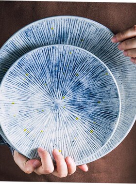 dinner plates ceramic steak plate dishes 西餐盘 western food