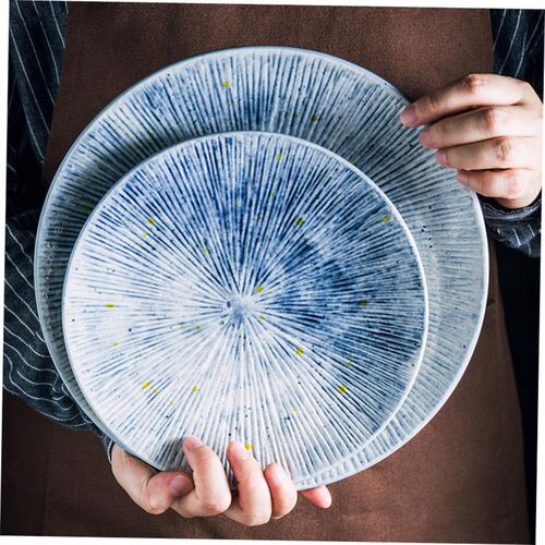 dinner plates ceramic steak plate dishes 西餐盘 western food