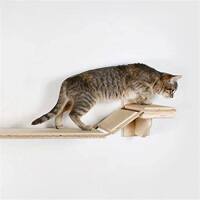 Wooden Cat Hammock Wall Ladder Steps for Pet Cats Sleeping thumbnail 4