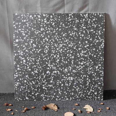 New gray terrazzo tile 600 x600 restaurant shop floor tile