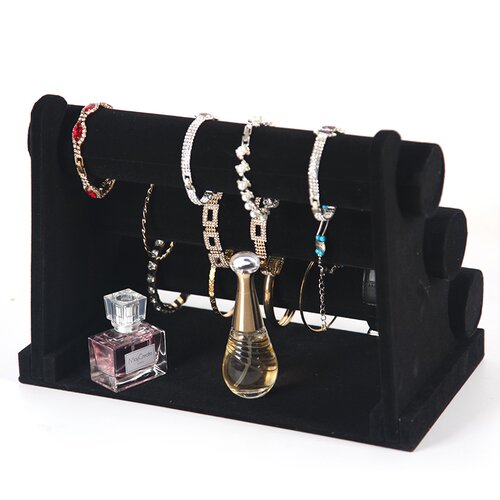 Bracelet watch jewelry organizer holder bar storage showcase