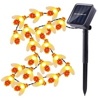 Solar string light outdoor garden party decoration lights