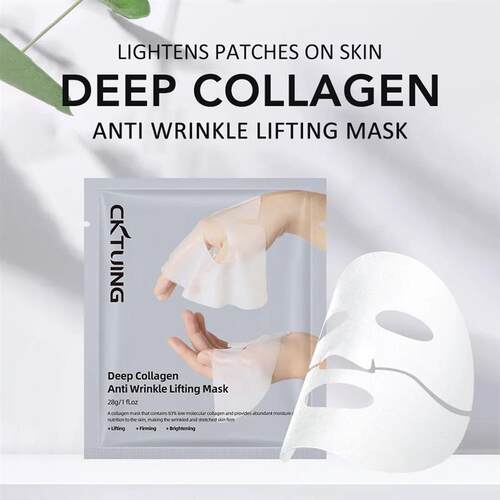 3PCS Collagen Face Masks Deep Hydrating Moisturizing Firming