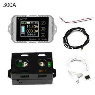DC 120V 50A 100A 200A 300A Wireless Ammeter Voltage coulmete