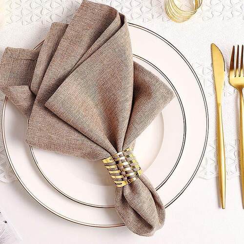 Cotton and linen plain TEA TOWEL cloth art napkin KITCHEN TO