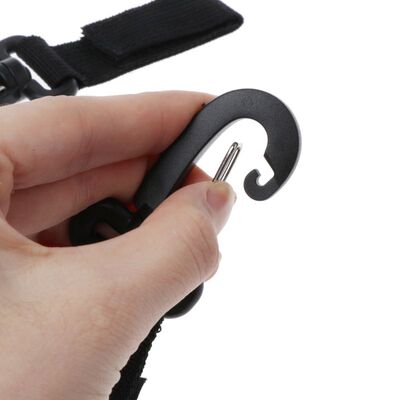 2pcs/Set Stroller Hooks Wheelchair Stroller Pram Carriage Ba