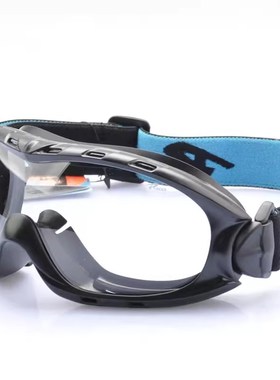 罗卡护目镜防尘防风沙抗冲击防化学酸碱喷漆飞溅打磨劳保防护眼镜