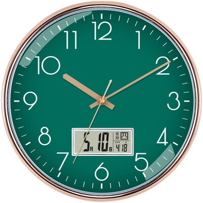 Atmospheric mute wall clock sitting room clocks supe bedroom