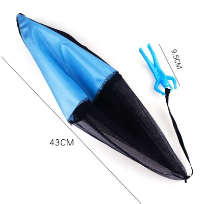 1pcs Hand Throwing Parachute Kids Outdoor Funny Toys Game Pl