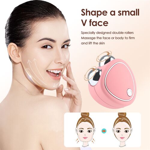 EMS Microcurrent Facial Massager Face Lift Machine Roller
