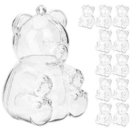 Candy Transparent Box Wedding Decor Container Plastic Jar