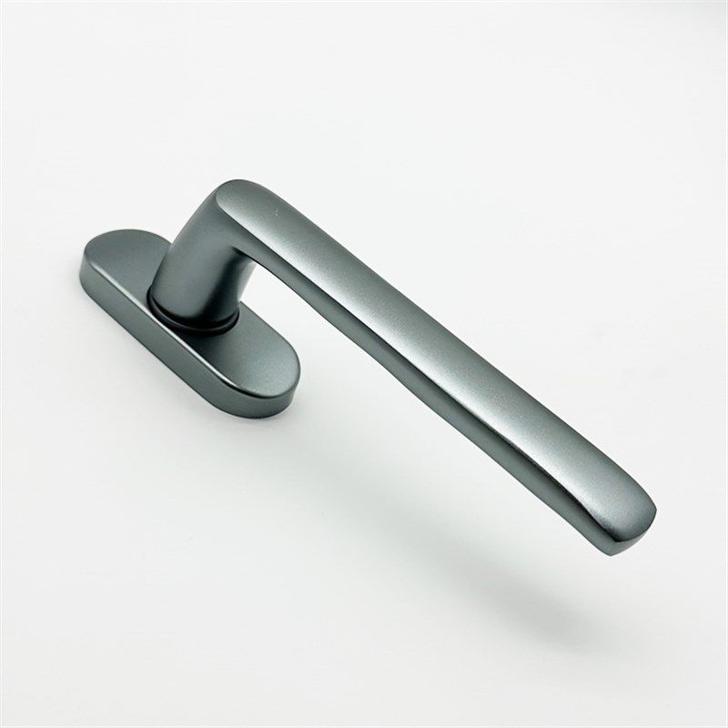 断桥铝合金窗户把手窗纱一体执手平开纱窗拉手歪柄外开推窗锁配件