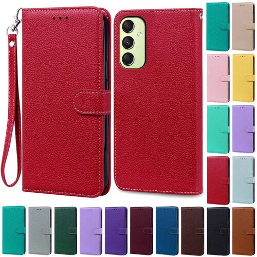 A16 Case For  Galaxy A16 Case Wallet Flip Leather Case For