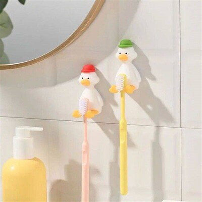 Creativity Silicone Duck Toothbrush Holder Cute