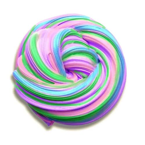 New Colorful Fluffy Foam Slime Clay Ball Supplies DIY Soft C