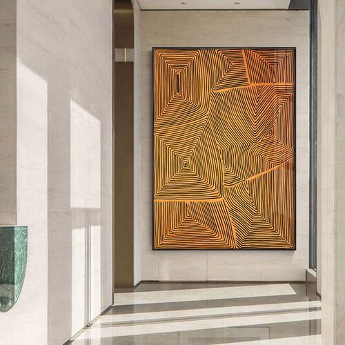 Modern Light Luxury Entrance Entrance Decorative Painting Or
